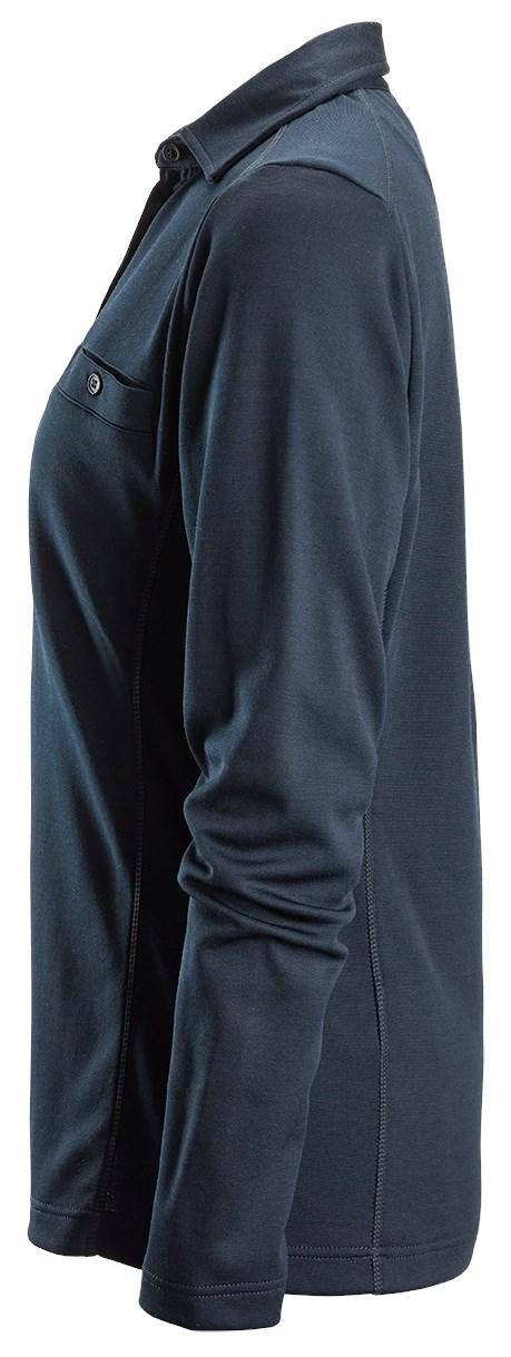 Accelero, Women's Long Sleeve Polo Shirt